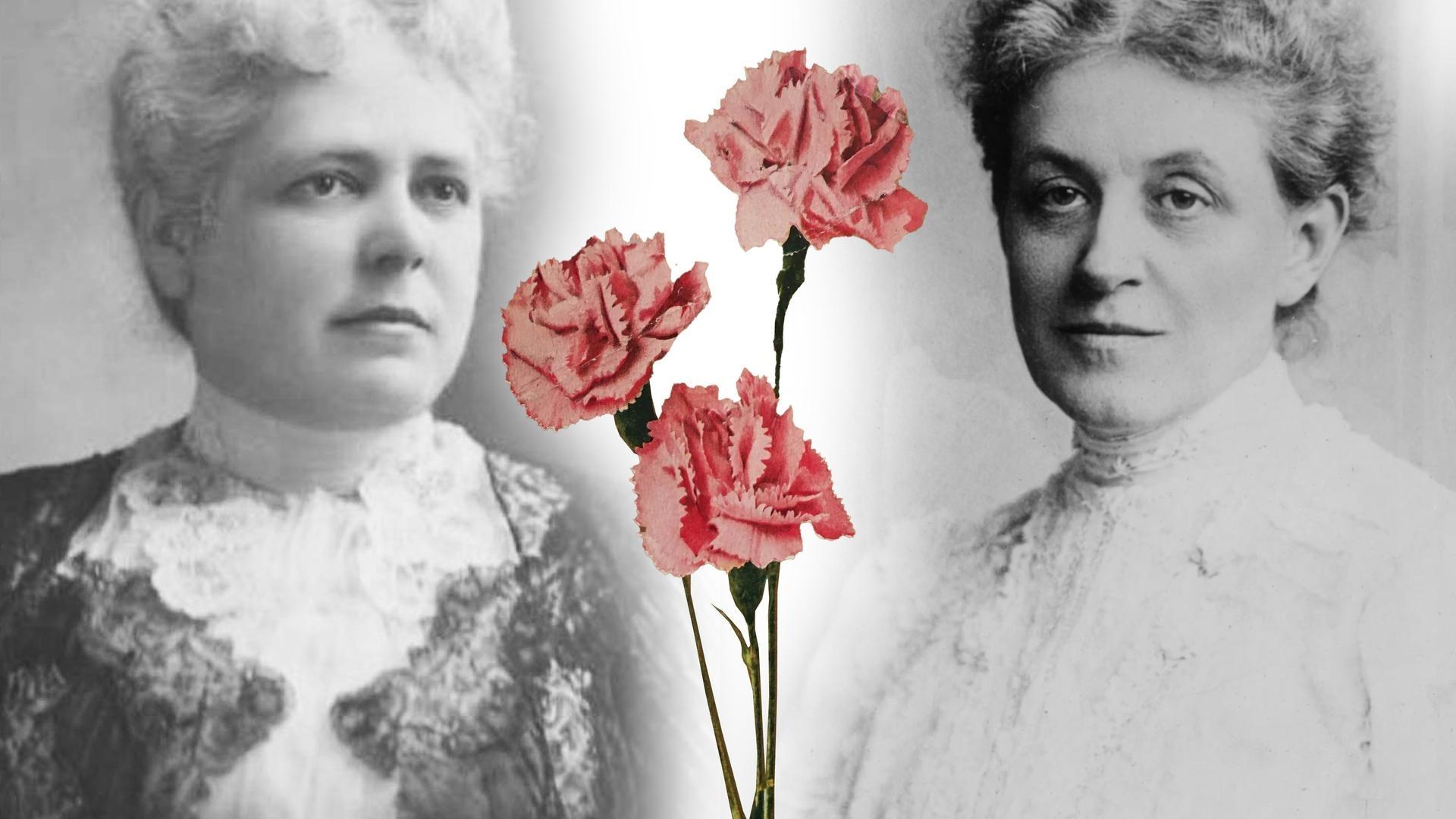 Carrie Chapman and Mollie Hays