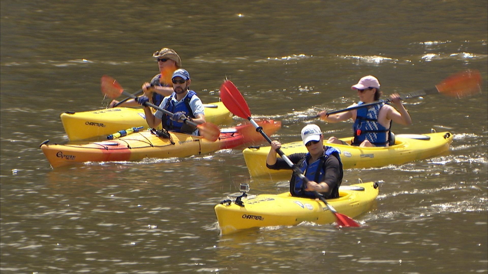 Kayaking