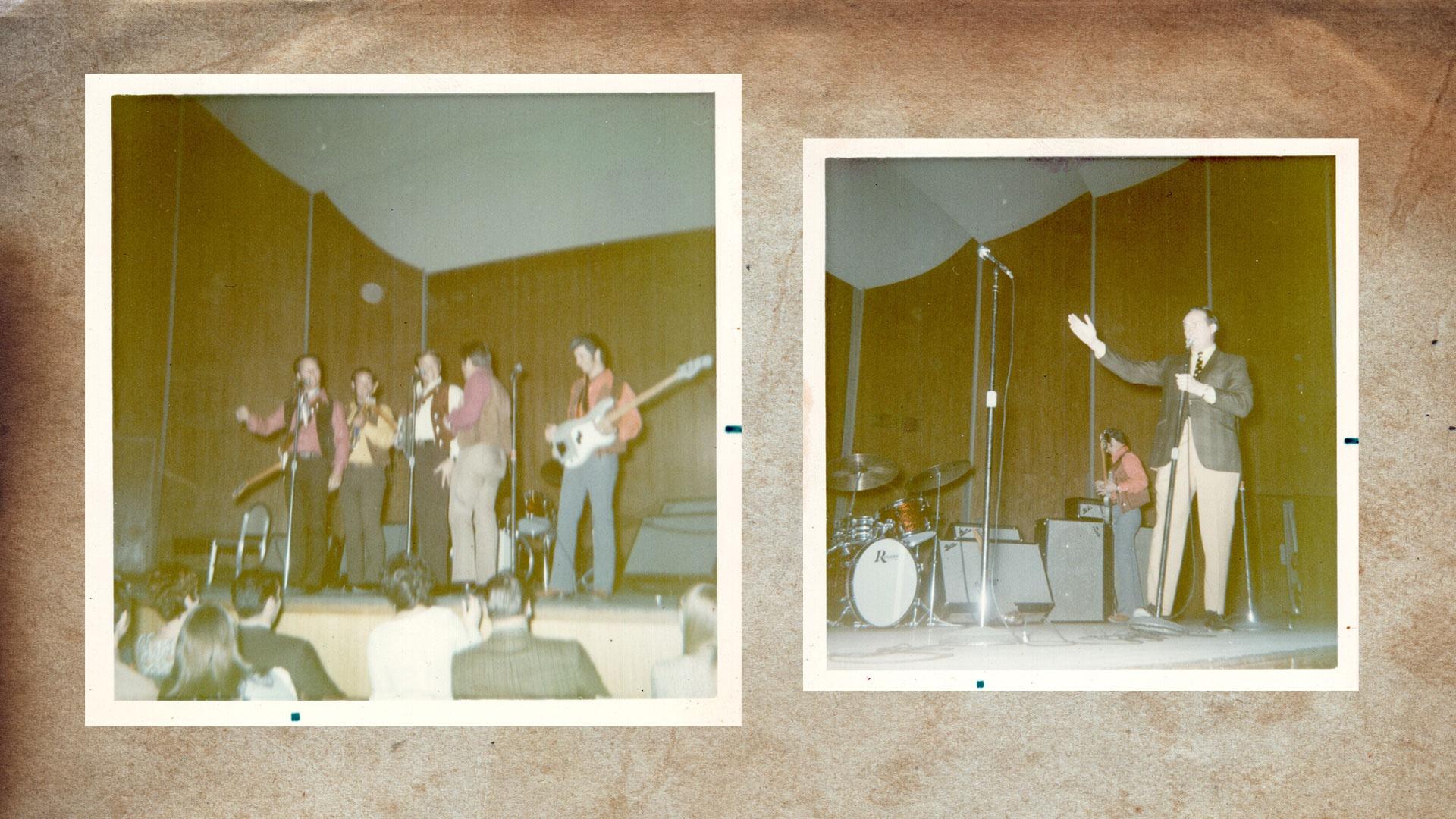 photos of the 1970 Buck Owens show at Kleinhans Music Hall