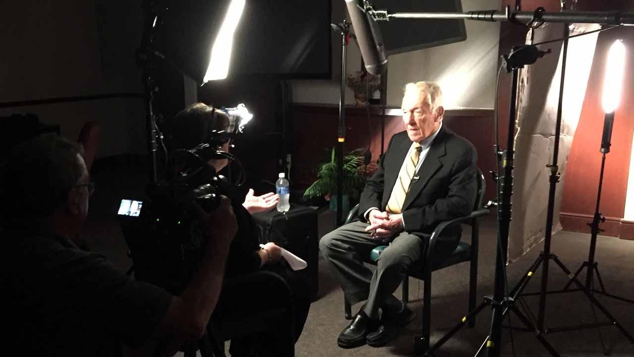 Former Buffalo Bills Coach Marv Levy is interviewed for RALPH.