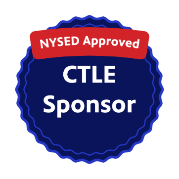 NYSED Approved CTLE Sponsor Badge