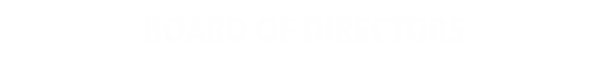 Board of Directors