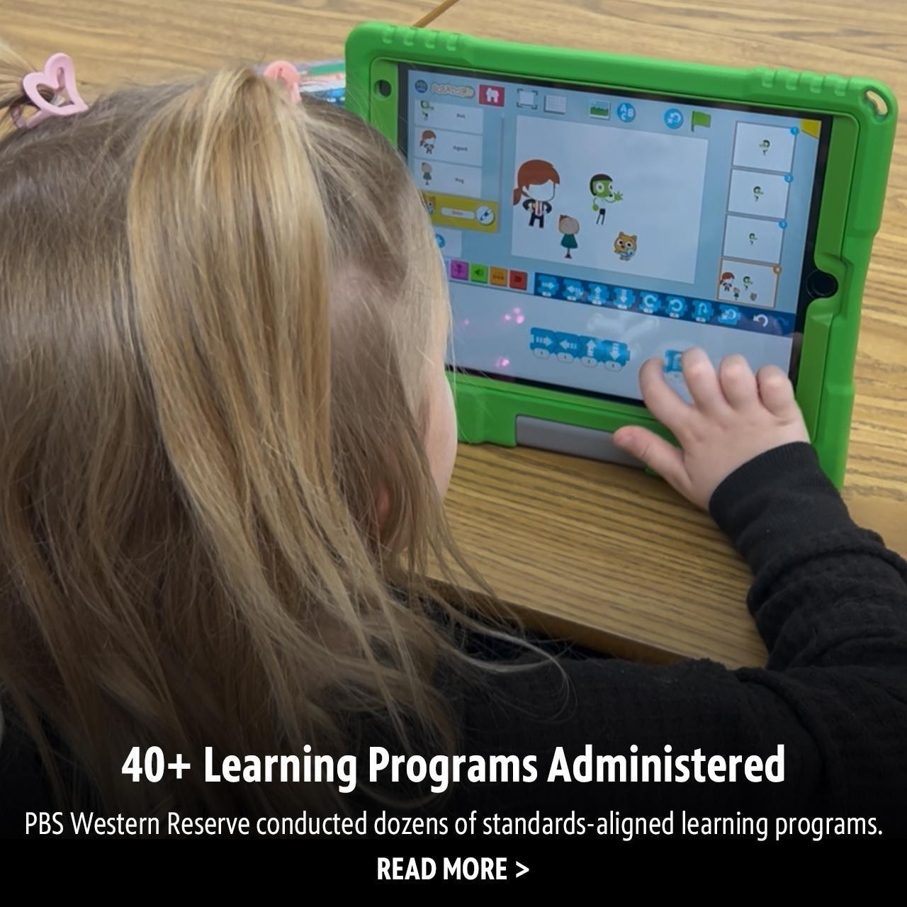 40+ Learning Programs Administered