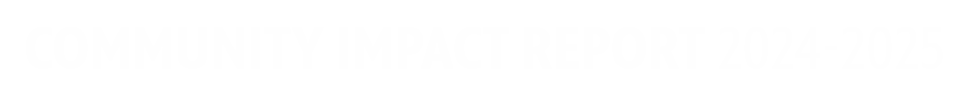 Community Impact Report 2024-2025