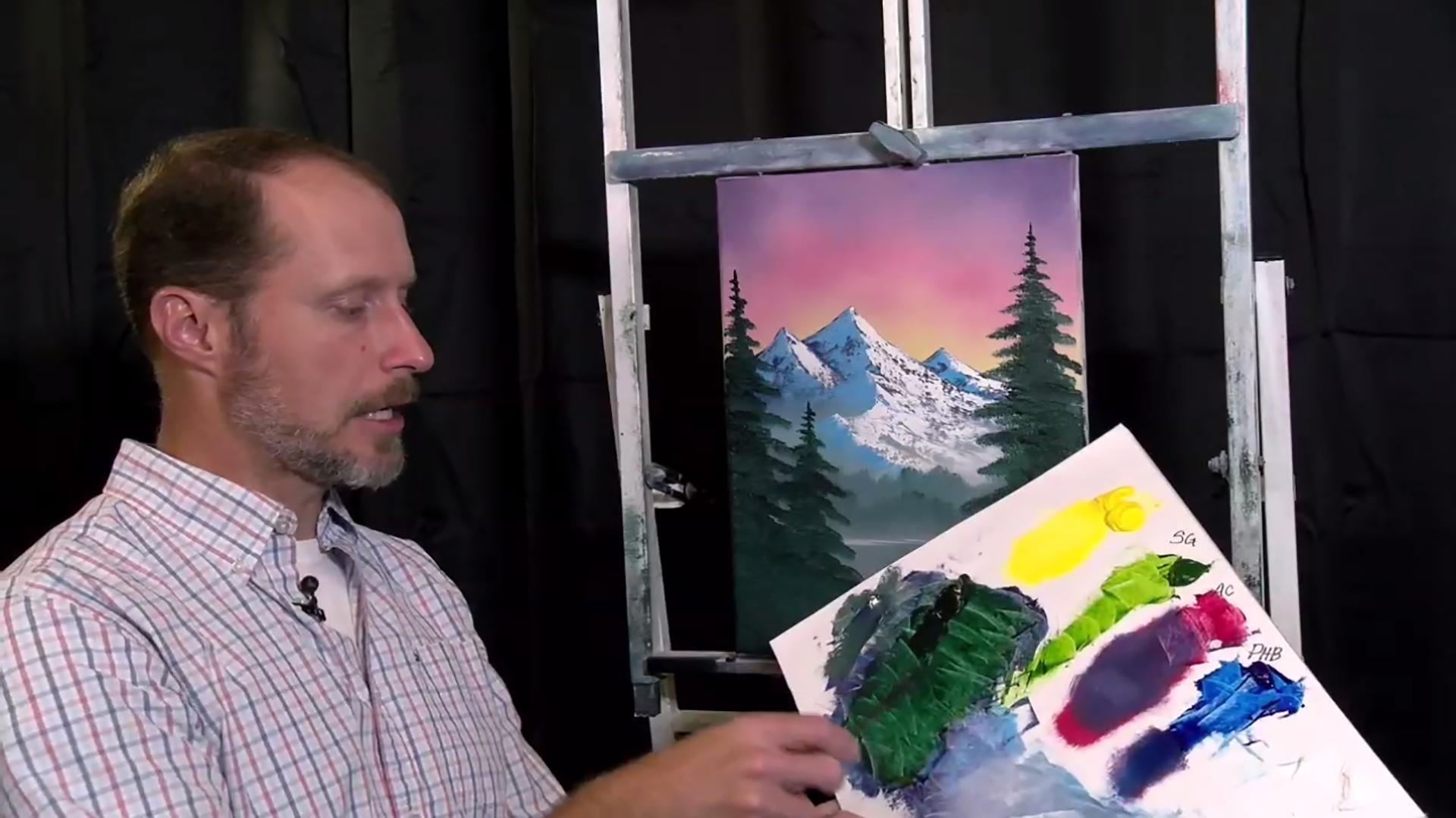 Paint Like Bob Ross with Nicholas Hankins