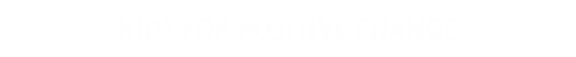 Kids for Positive Change
