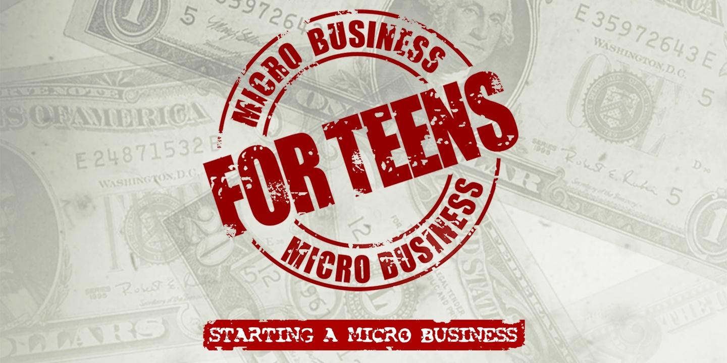 Micro Business for Teens: Starting a Micro Business