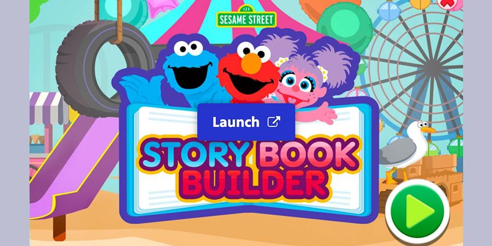 Sesame Street Story Book Builder