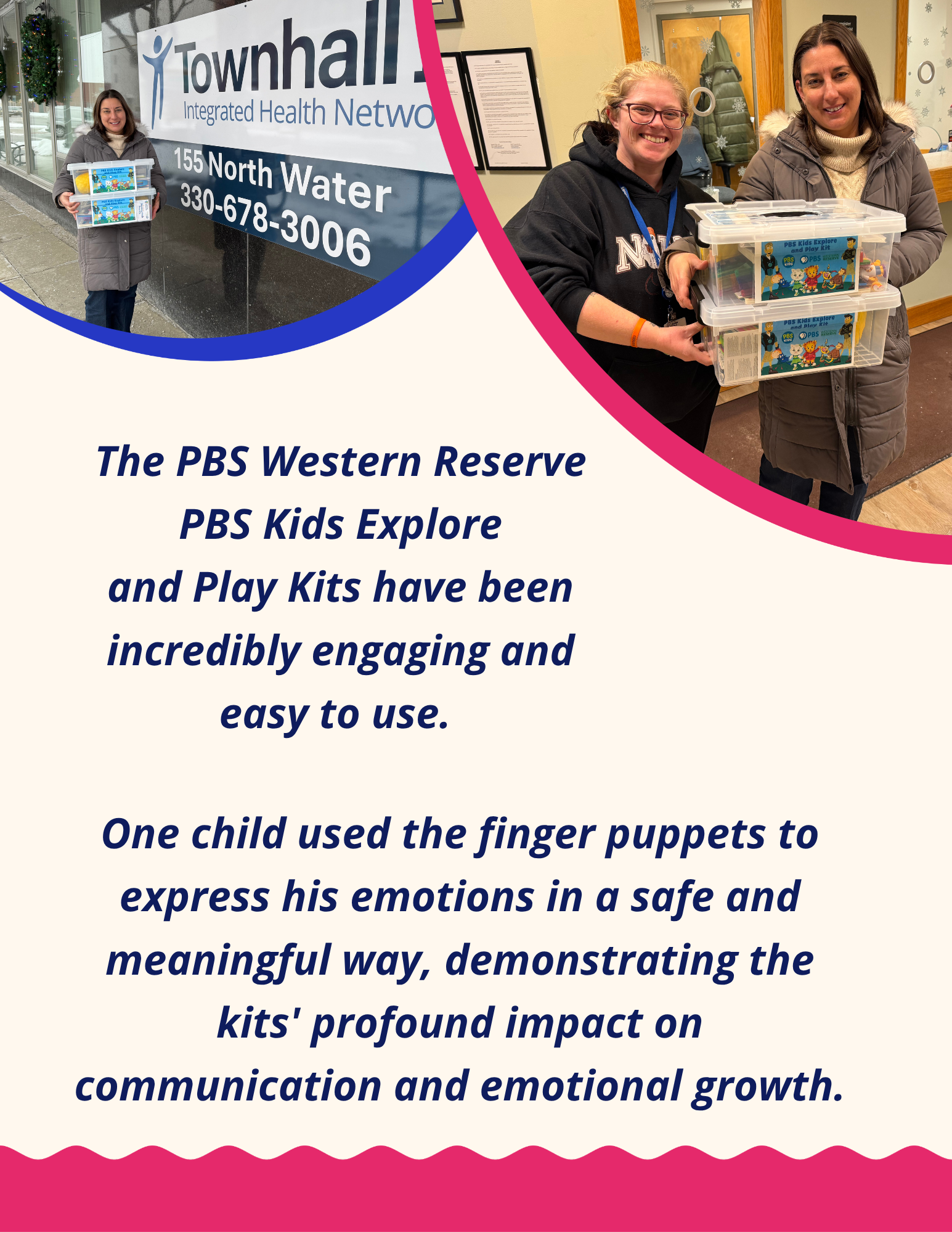 PBS Western Reserve's PBS Kids Explore and Play Kits have been incredibly engaging and easy to use.