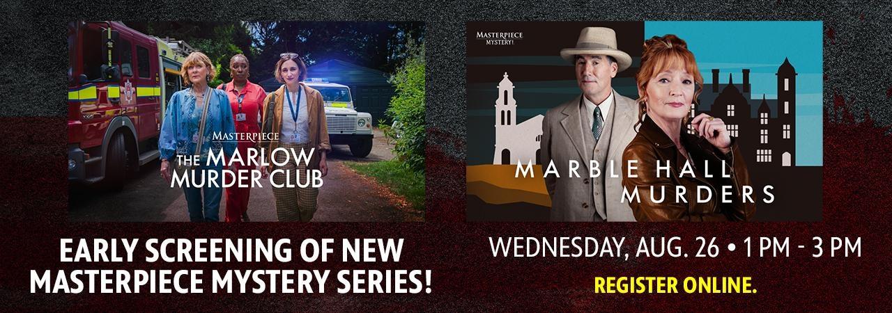 Early Screening of New MASTERPIECE Mystery Series!