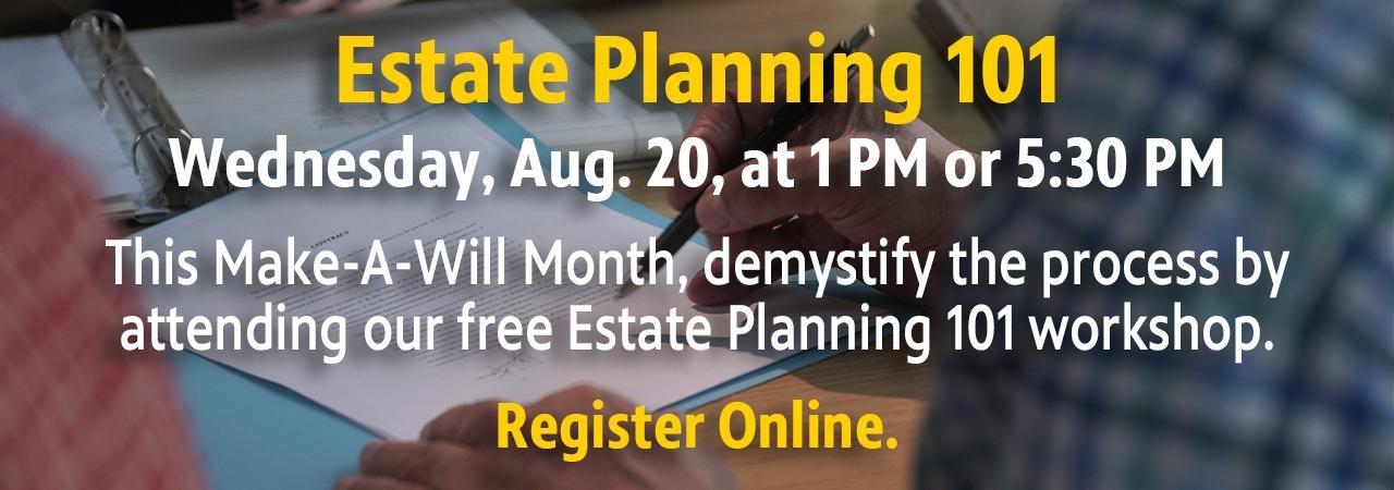 Estate Planning 101 Workshop