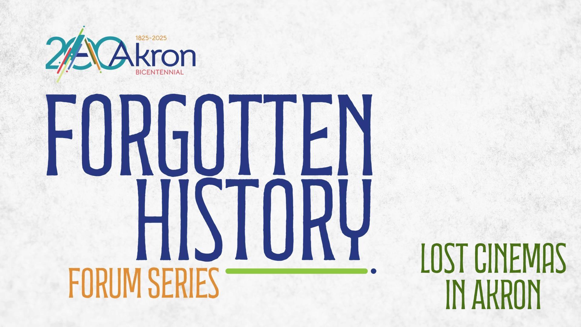 Lost Cinemas in Akron
