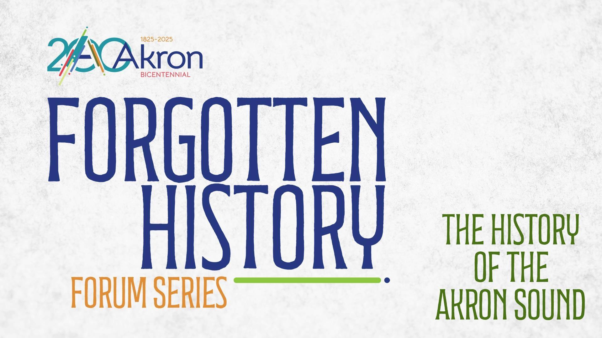 The History of the Akron Sound