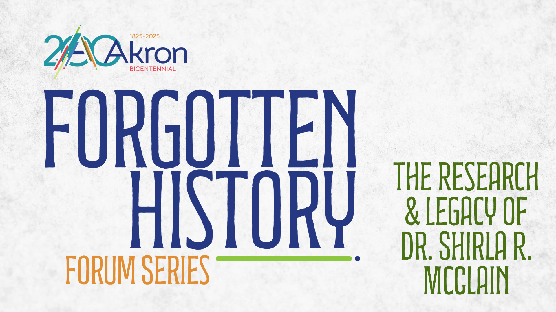 The Research & Legacy of Dr. Shirla R. McClain at the Dr. Shirla R McClain Gallery of Akron's Black History and Culture