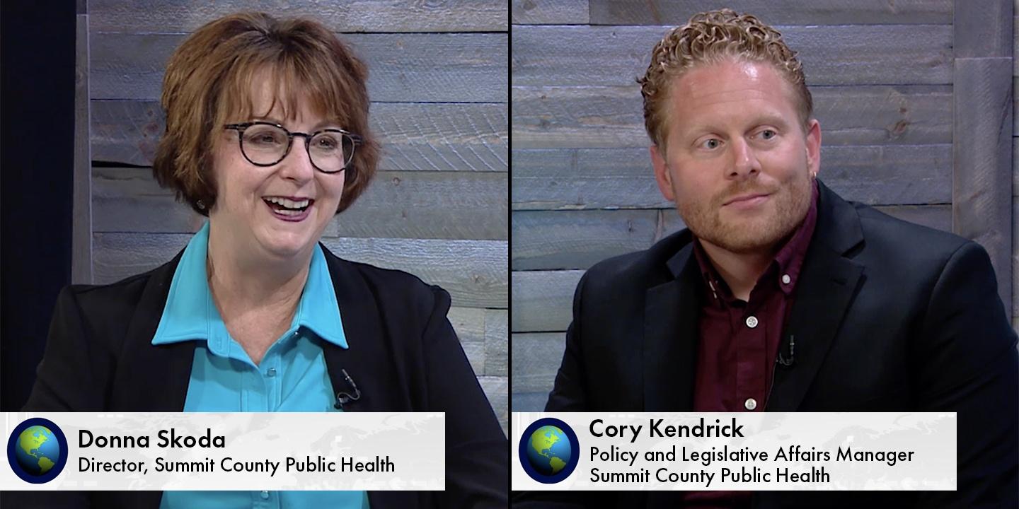 Donna Skoda and Cory Kendrick from Summit County Public Health