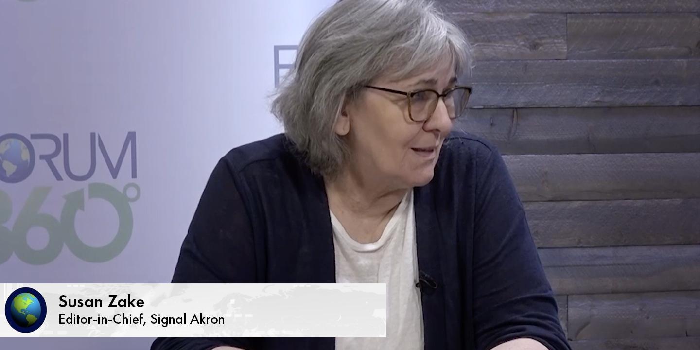 Susan Zake, editor-in-chief of Signal Akron, shares the story of a grassroots newsroom.