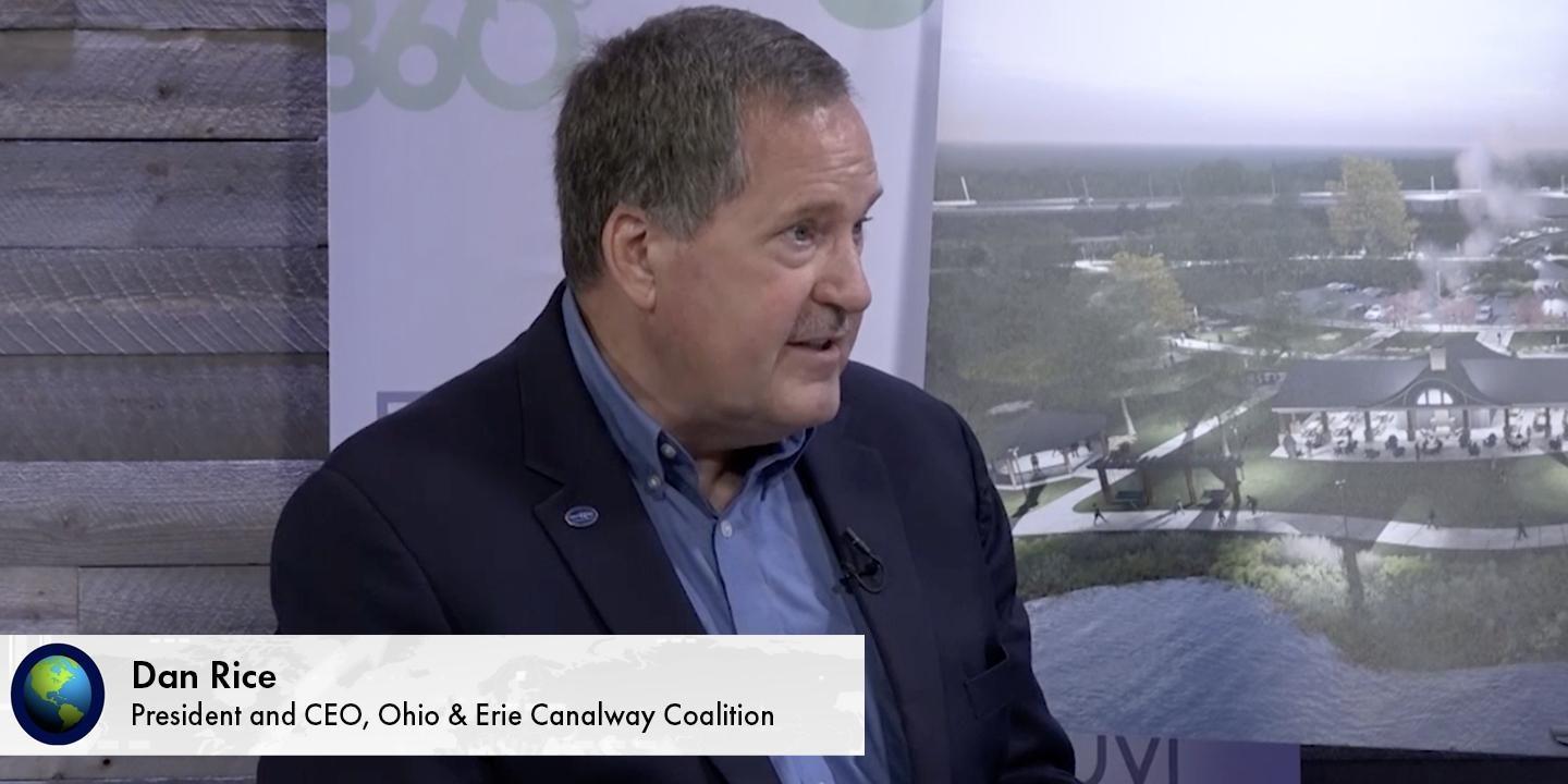 Dan Rice, President and CEO of the Ohio & Erie Canalway Coalition