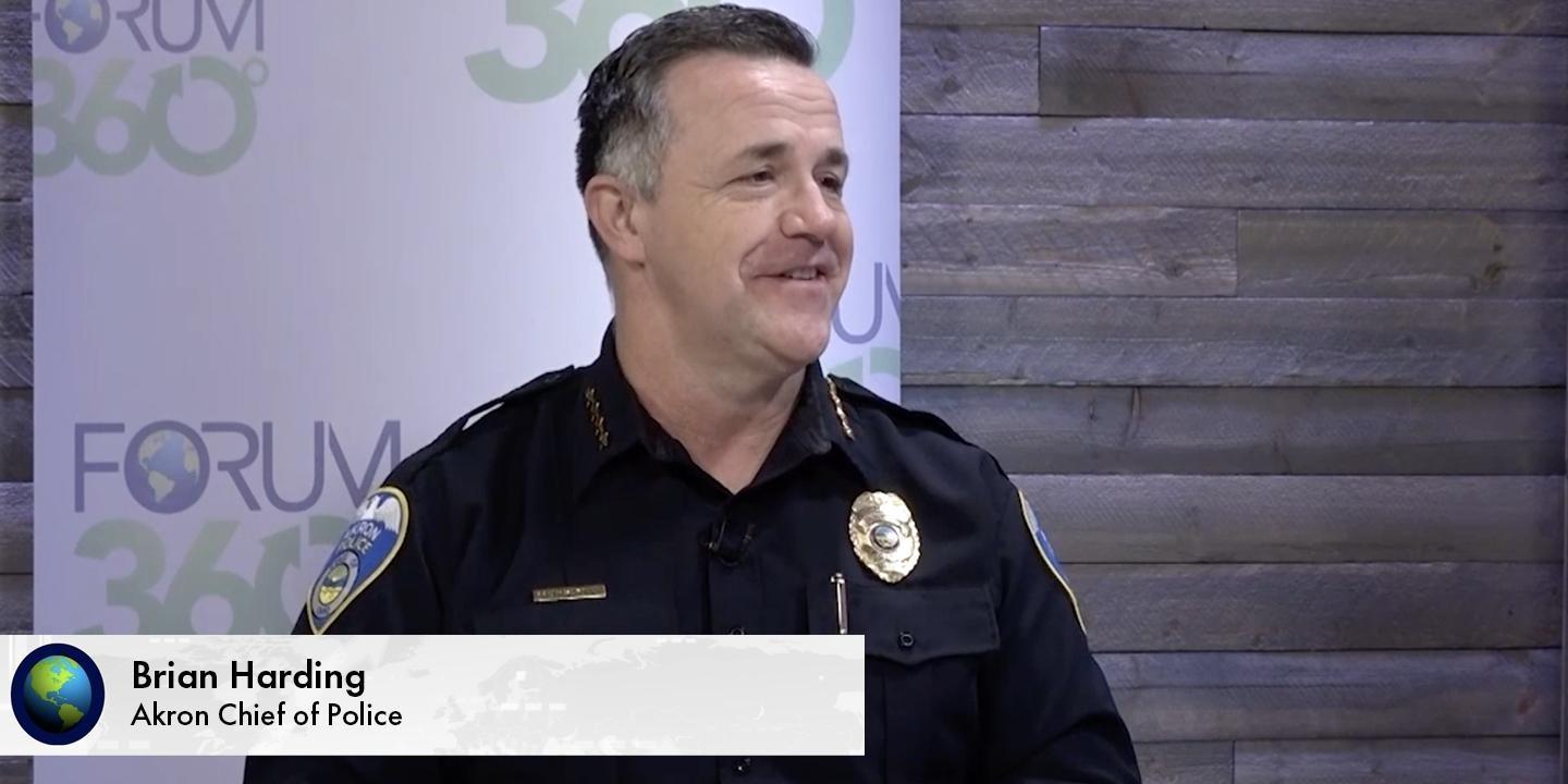 Brian Harding, Akron Chief of Police