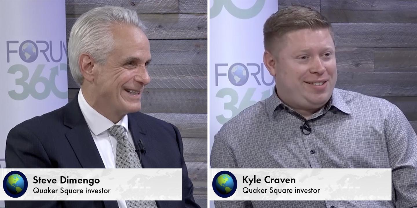 Quaker Square investors Steve Dimengo and Kyle Craven