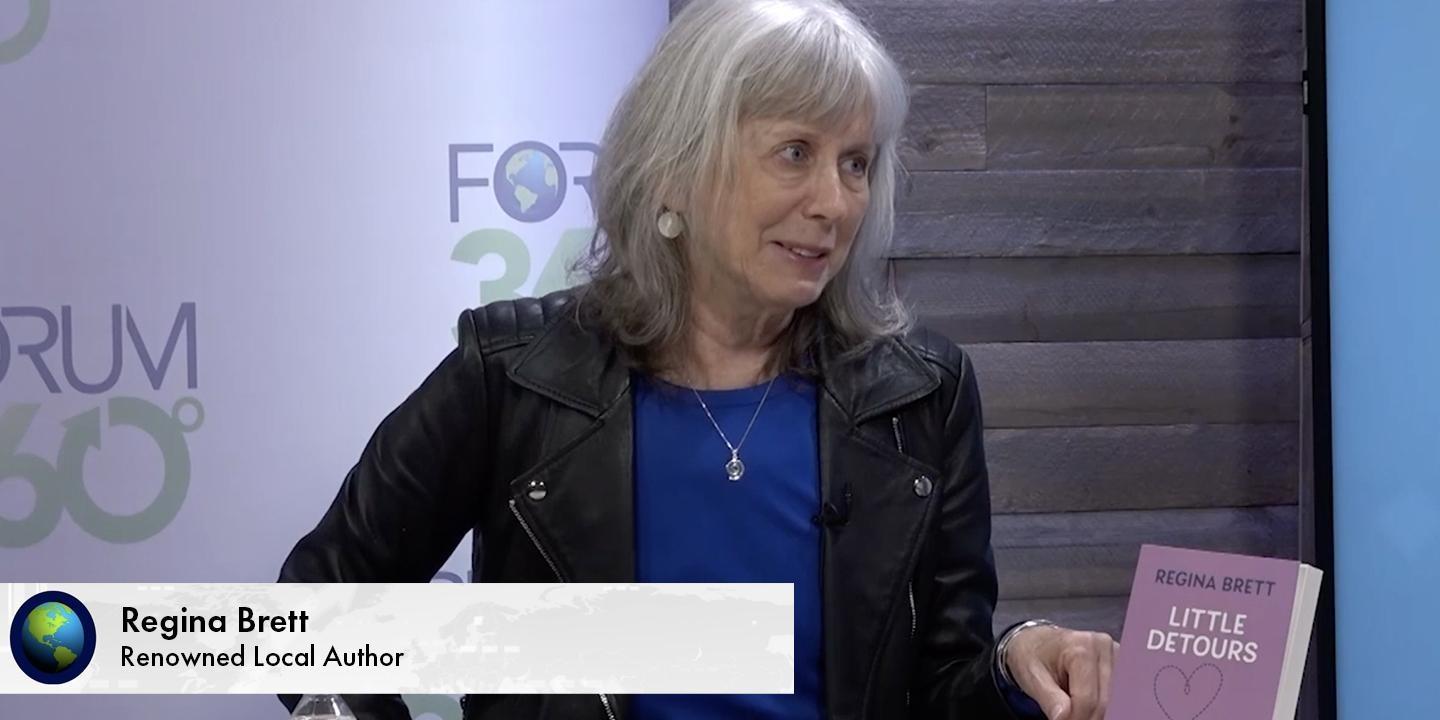 Renowned local author Regina Brett discusses her latest book.
