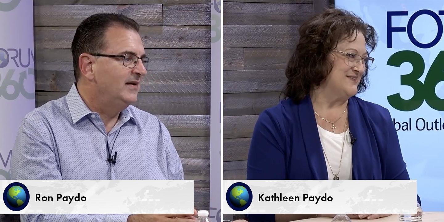 Ron Paydo, president of Huntington Bank, and his wife Kathleen discuss life as foster parents.