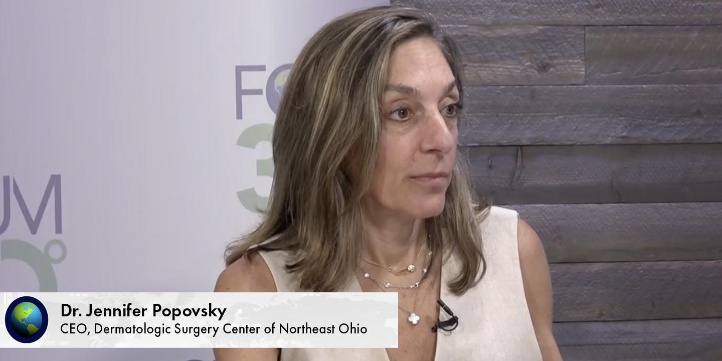 Dr. Jennifer Popovsky, CEO of the Dermatologic Surgery Center of Northeast Ohio