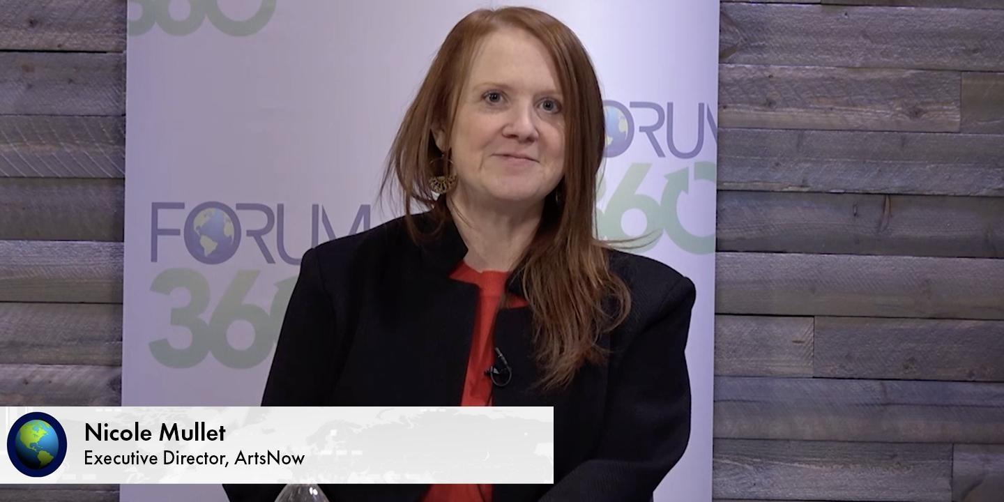 Nicole Mullet, executive director of ArtsNow