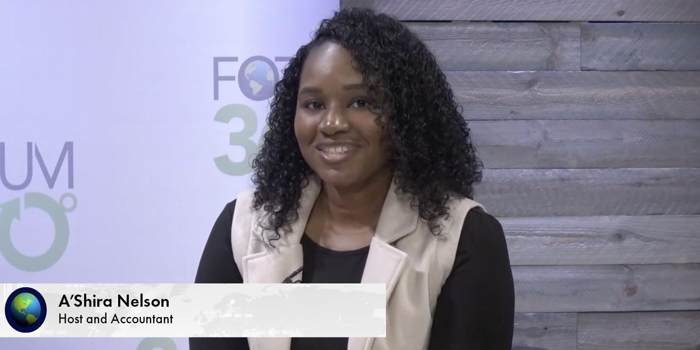 A’Shira Nelson, FORUM 360 host and an accountant