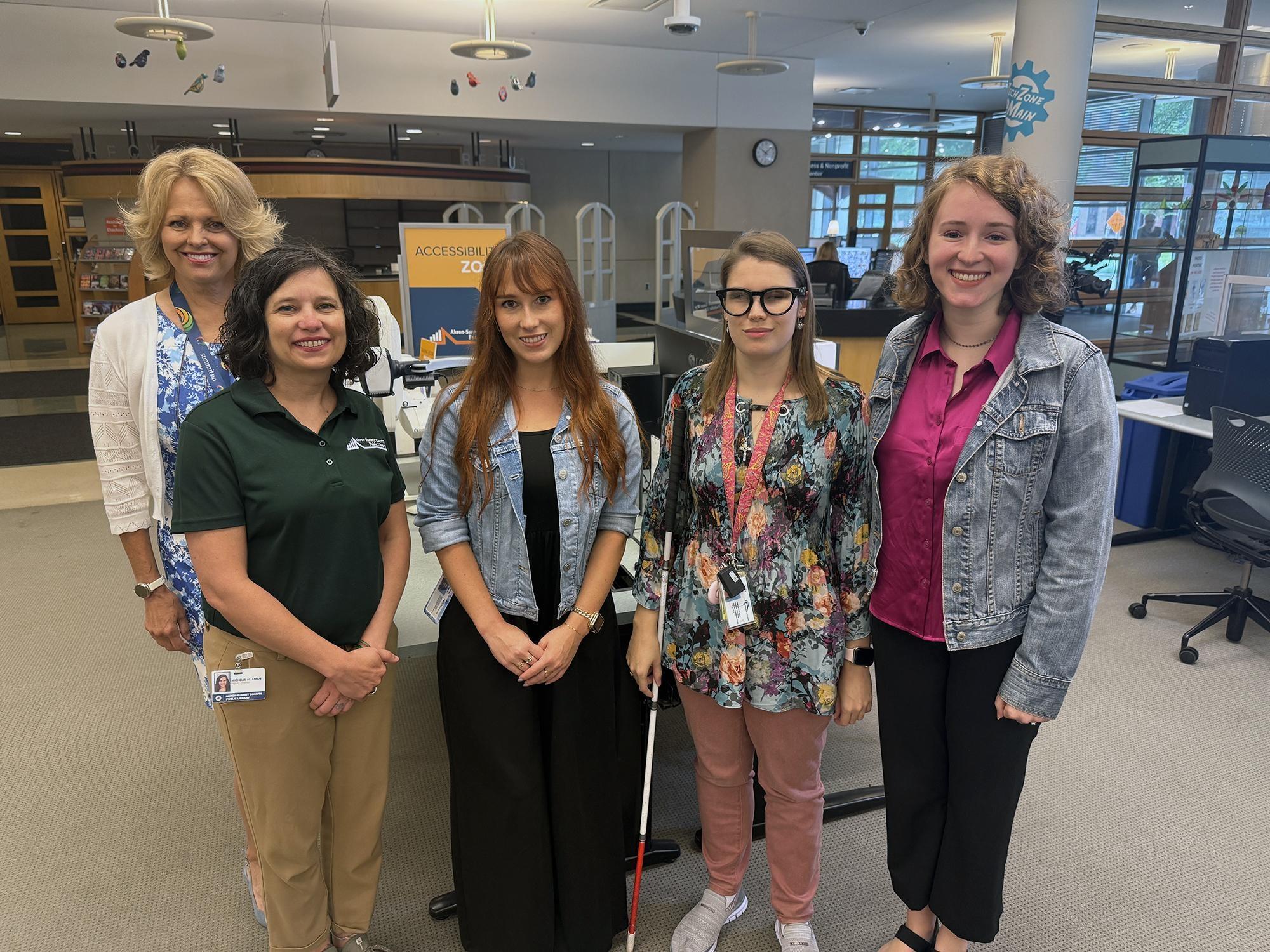 Braille Embossing Station at the Akron-Summit County Public Library