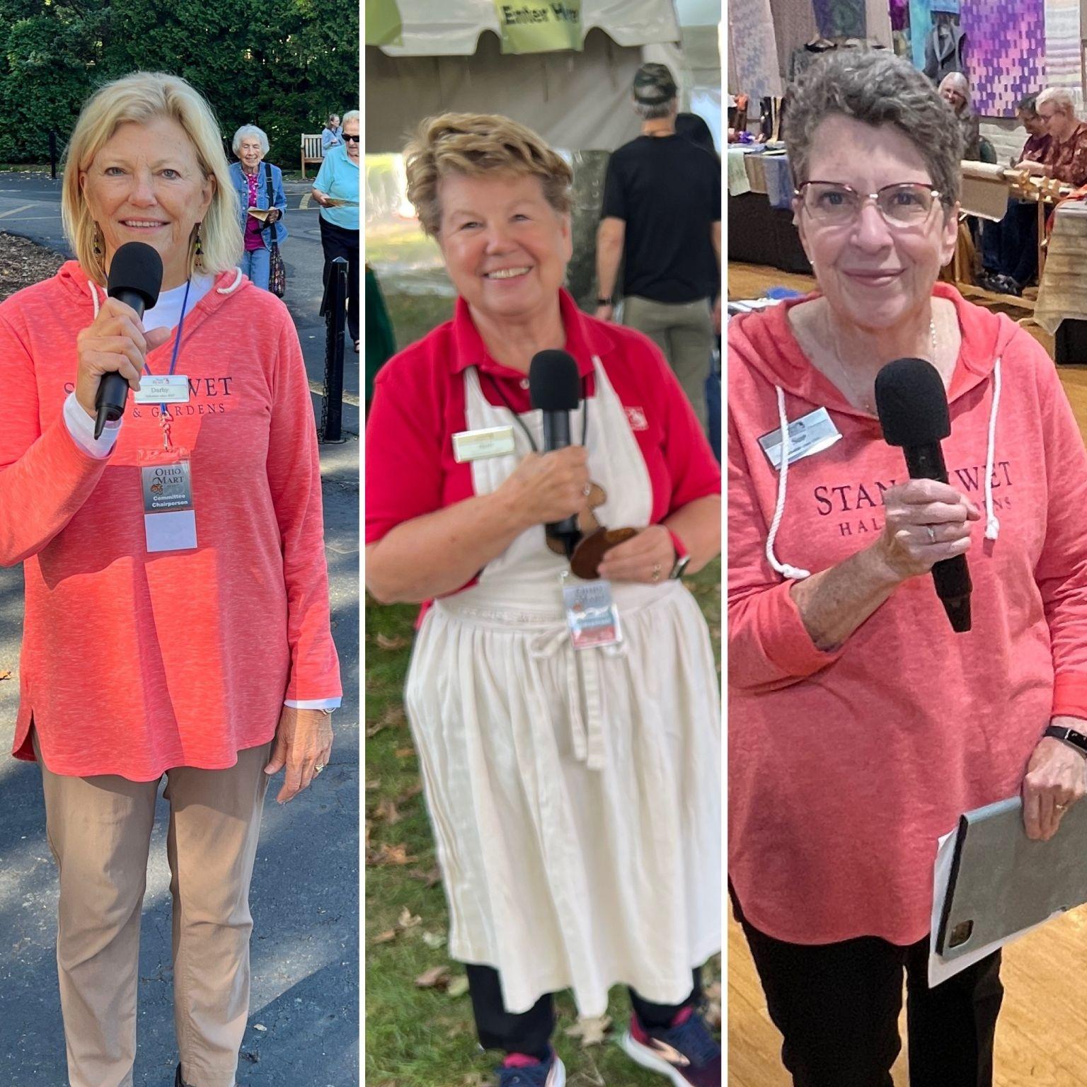 Darby Ashelman, Barb Wulff and Sue Fassoles