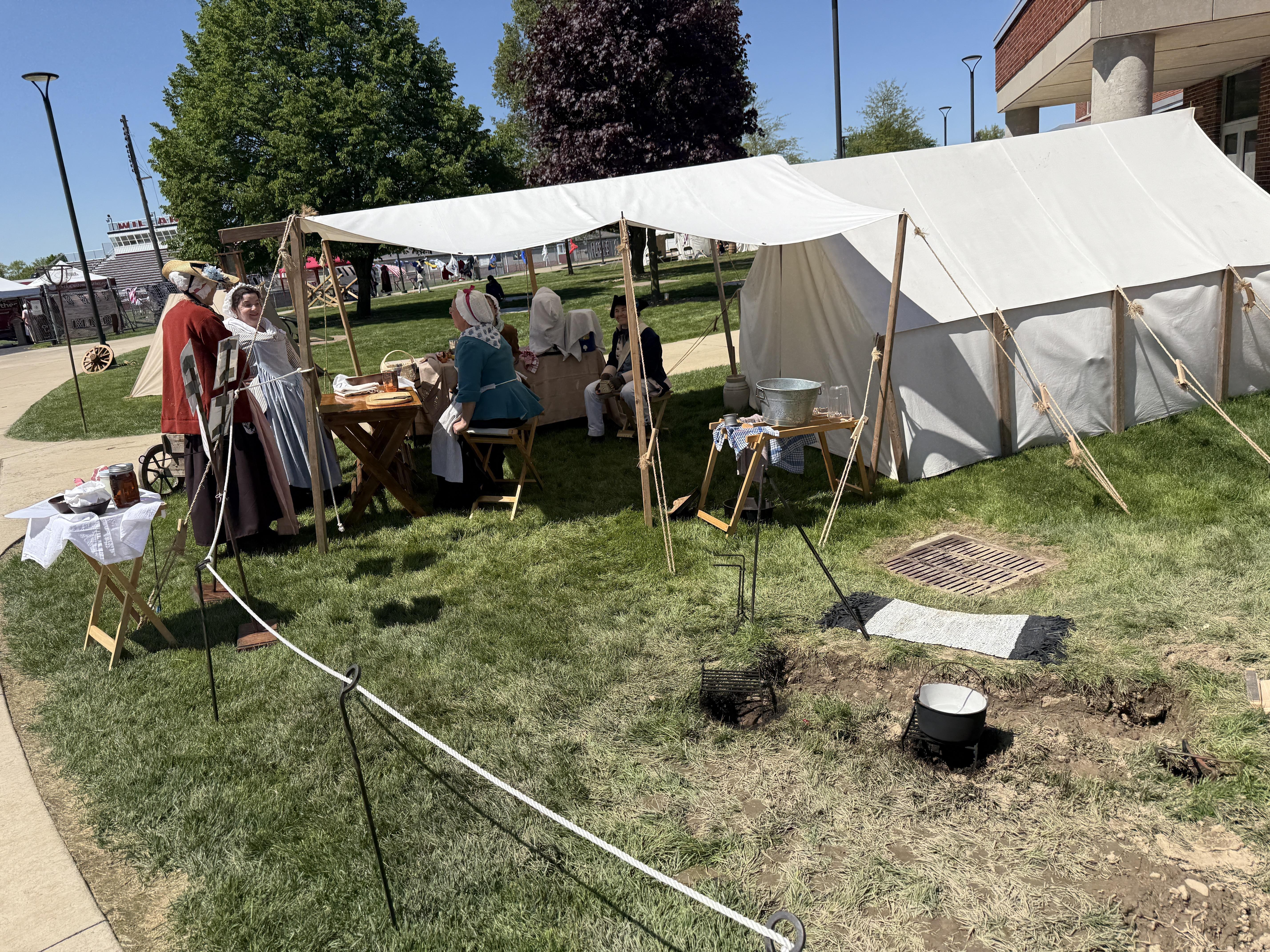 Revolutionary War Reenactment & Encampment in Willard Ohio
