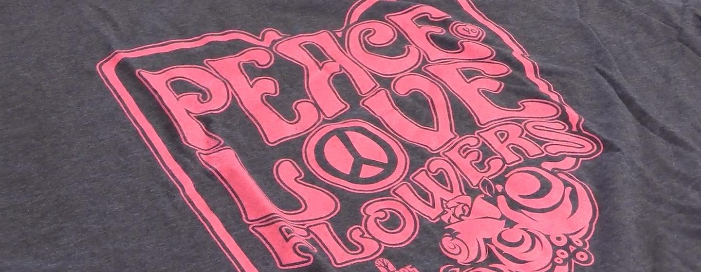 Youngstown StreetScape: Peace, Love and Flowers