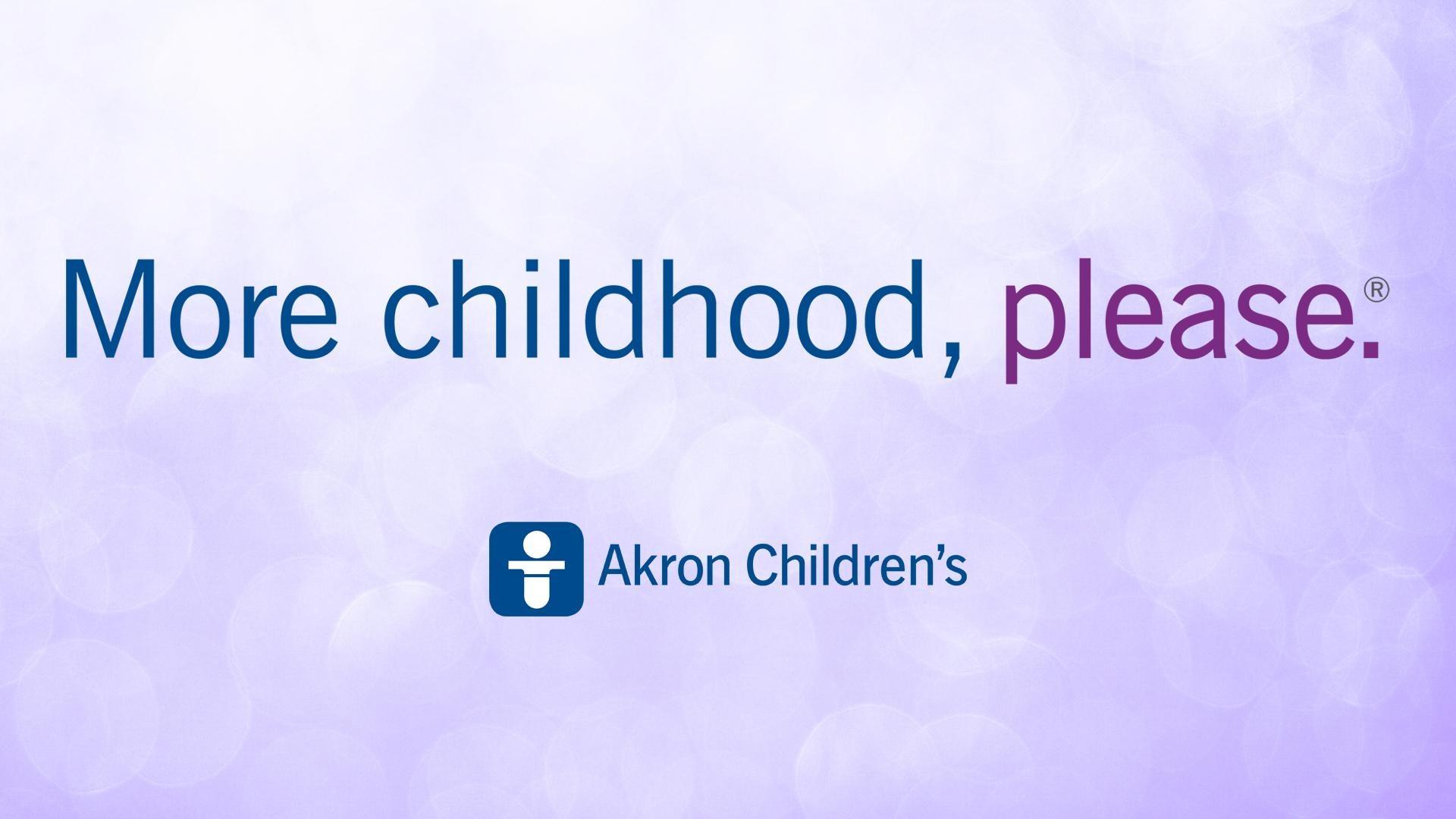 More Childhood, Please