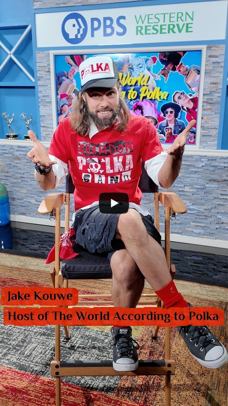 Jake Kouwe, host of The World According to Polka