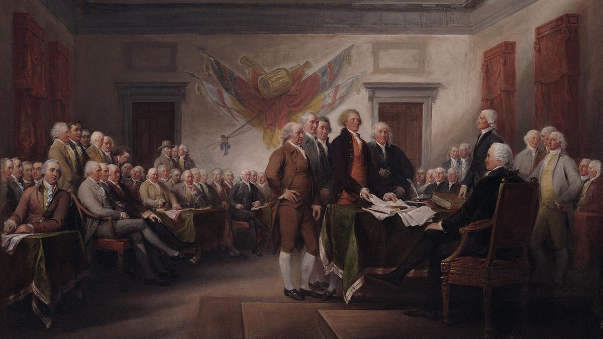 The Declaration of Independence John Trumbull Yale University Art Gallery