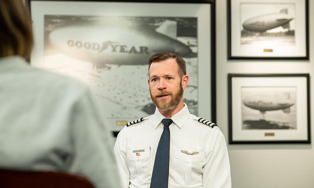 Michael Dougherty, Chief Pilot, Goodyear Airship Operations