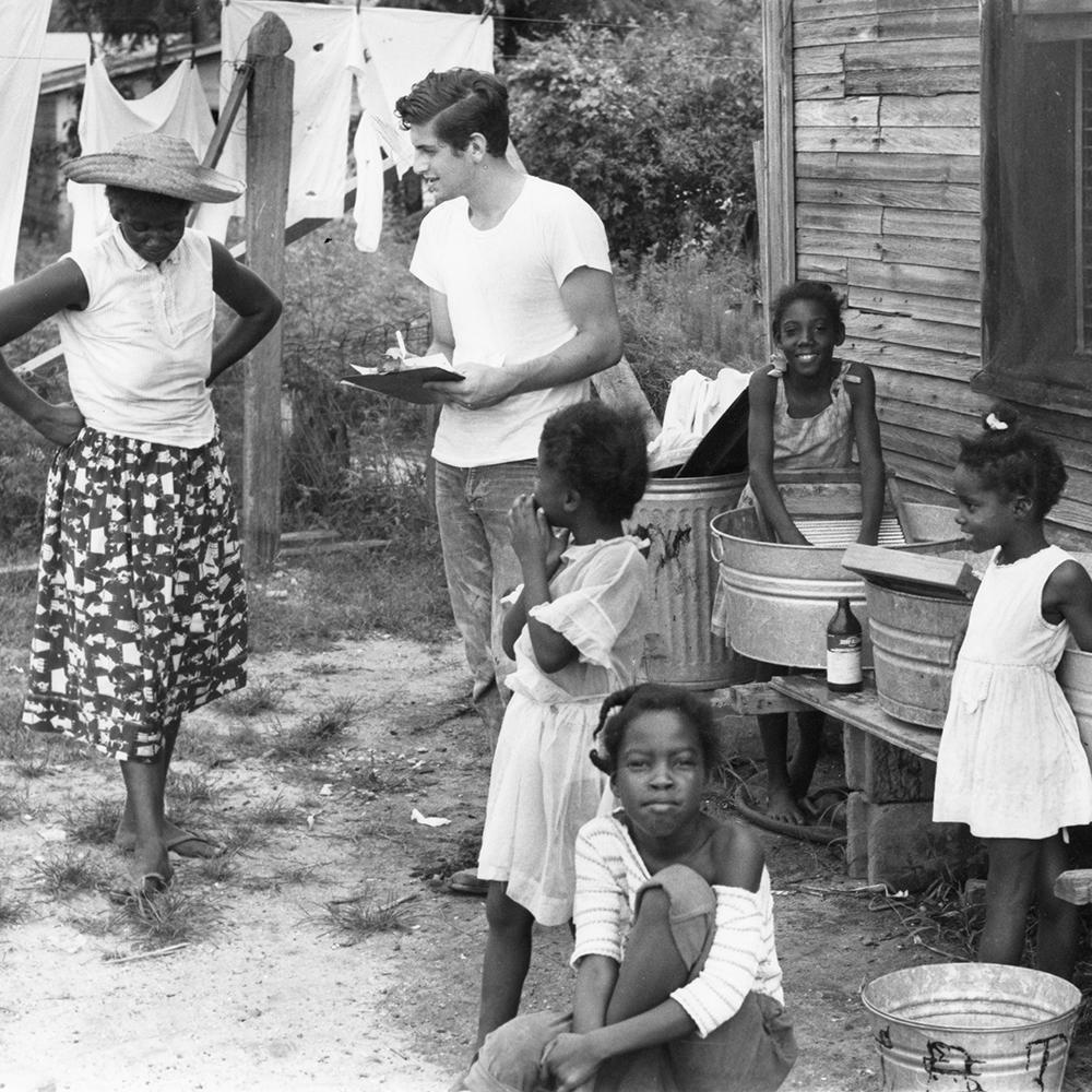 Voter Registration, July 1964. M351 Herbert Randall Freedom Summer Photographs, Historical Manuscripts, The University of Southern Mississippi.