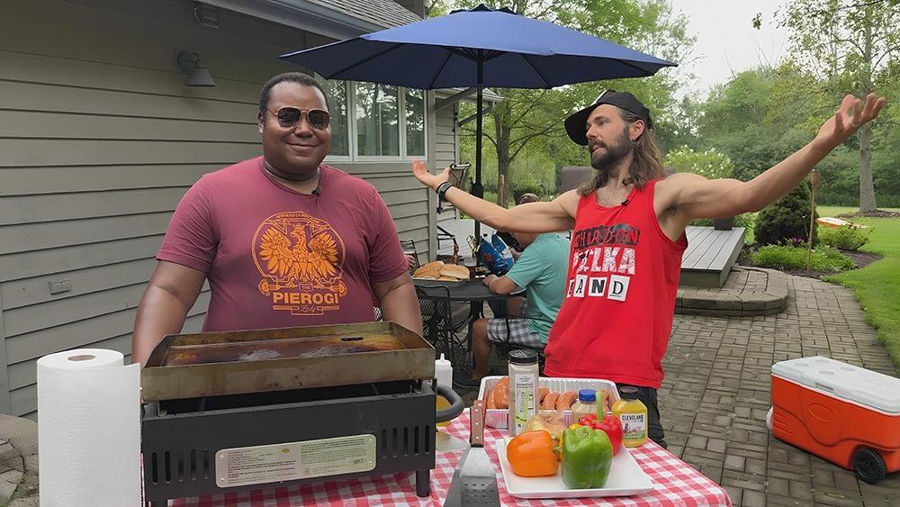 Jake Kouwe and Chef Marcus from Akron’s Pierogi Lady — Backyard Polka Party