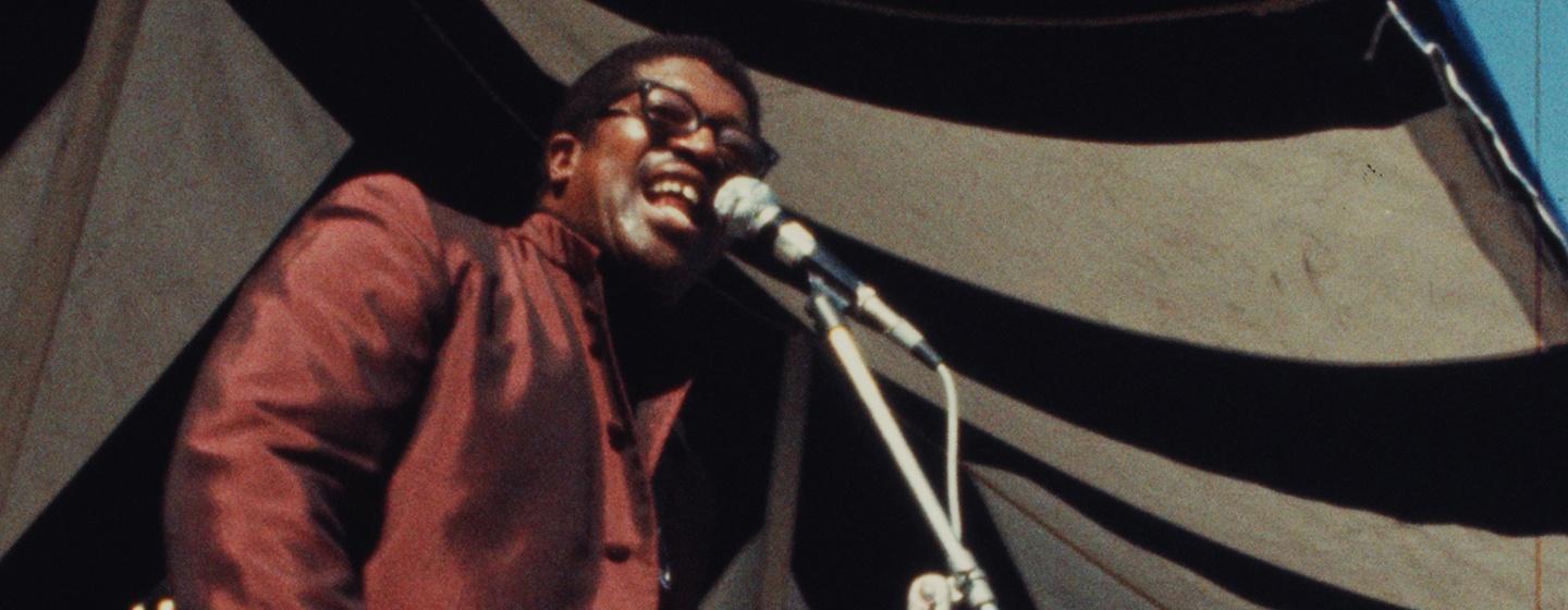 Bo Diddley at the 1969 Toronto Rock ‘n’ Roll Revival