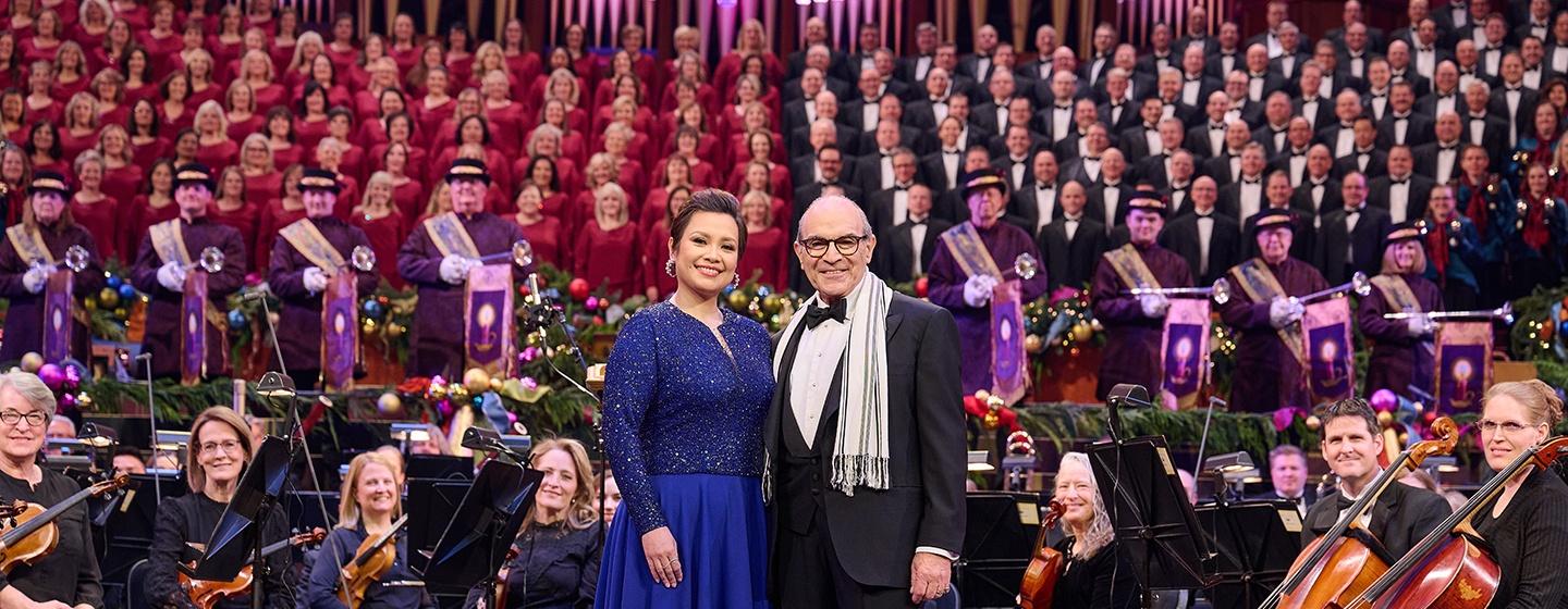 Lea Salonga and Sir David Suchet join forces with The Tabernacle Choir and Orchestra