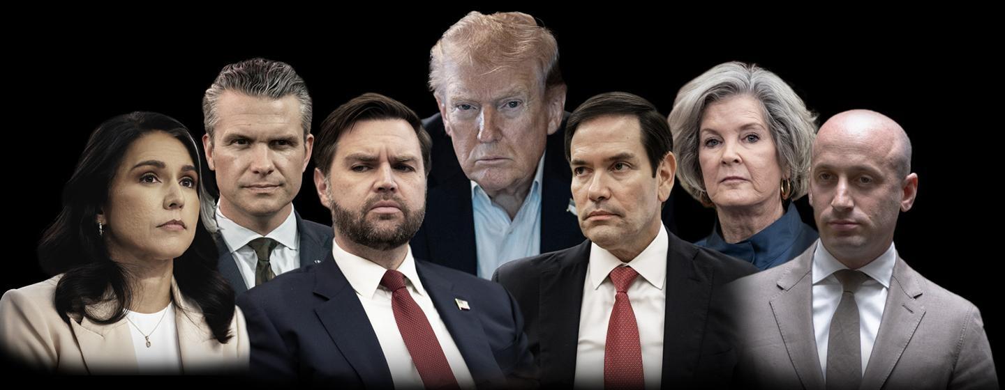 The key players behind President Trump’s expansive use of the U.S. military. Credit: U.S. Government