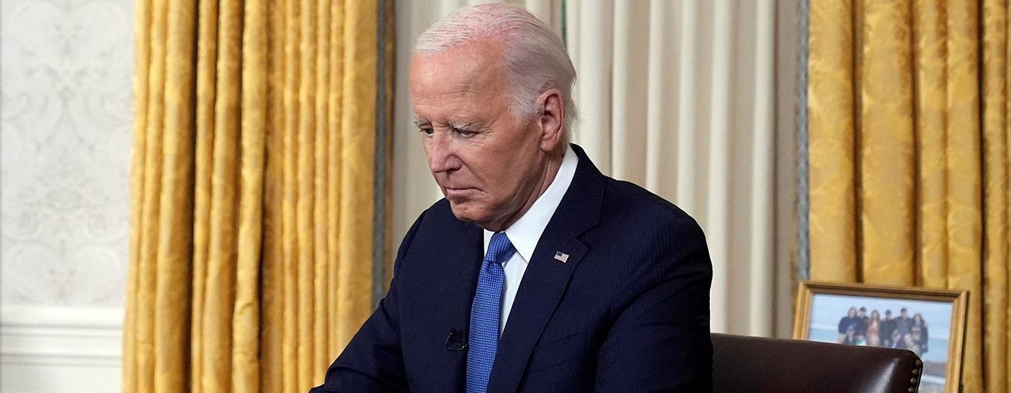 Frontline, Biden’s Decision - Credit: REUTERS/ Evan Vucci