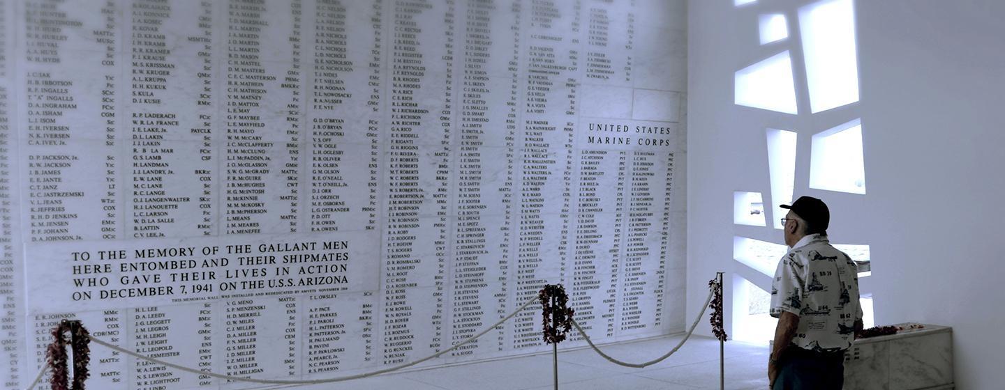 Pearl Harbor — Into the Arizona