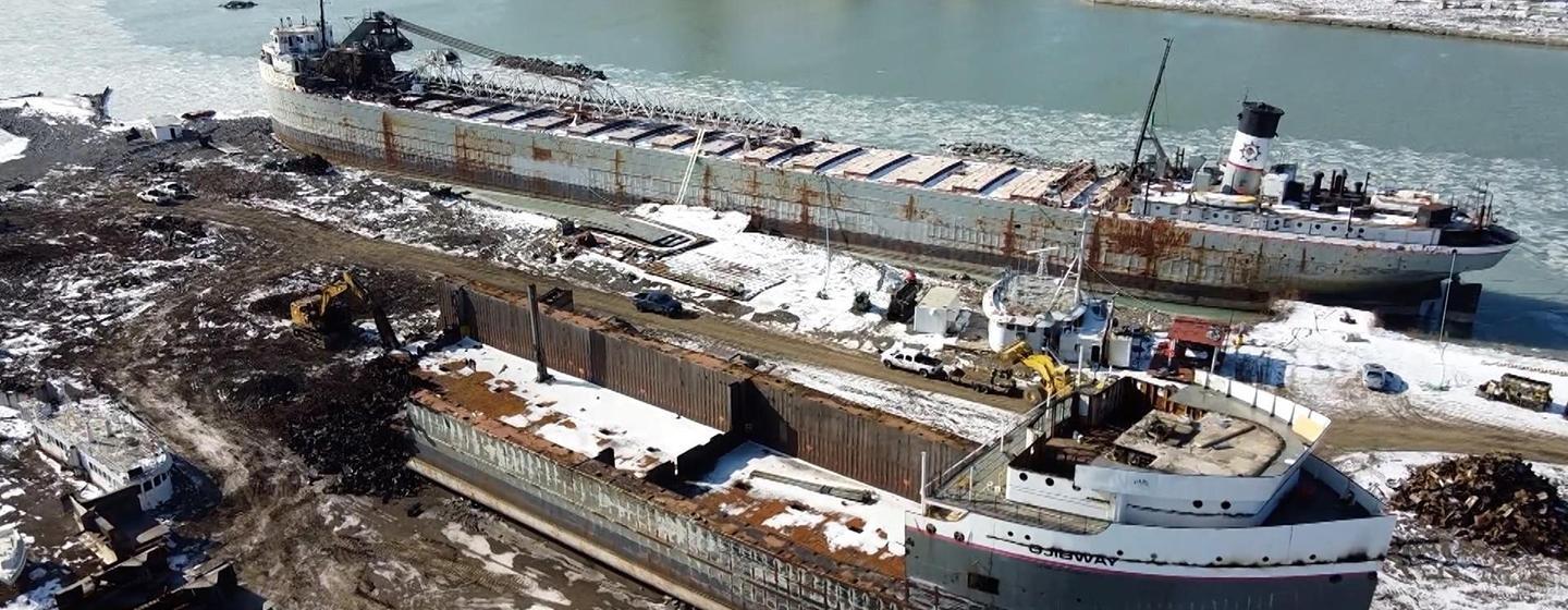 Great Lakes Now, Freighters on the Move