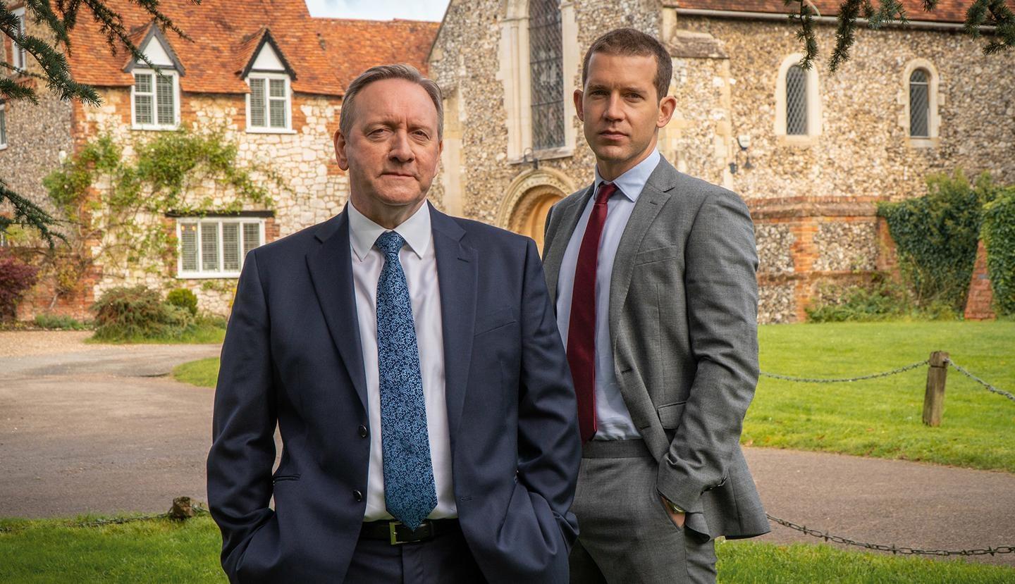 Neil Dudgeon as DCI John Barnaby and Nick Hendrix as DS Jamie Winter