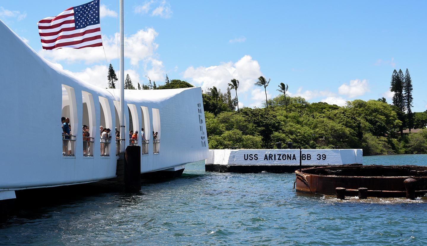 Pearl Harbor — Into the Arizona