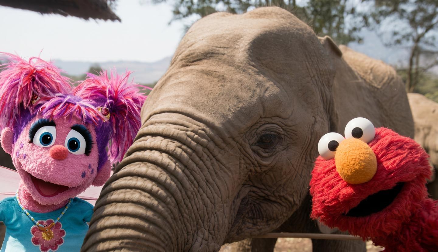 Nature, Sesame Street and the Great Elephant Adventure