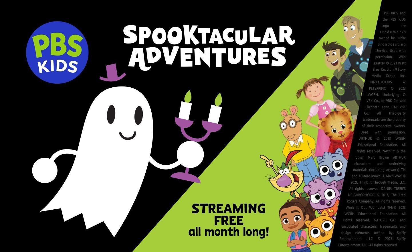 Spooktacular Adventures Stream Free All Month Long