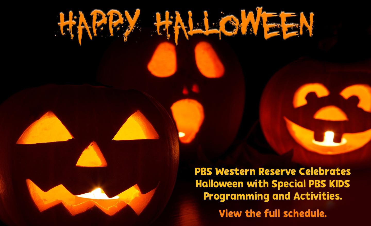 PBS Western Reserve Celebrates Halloween with Special PBS Kids Programming and Activities