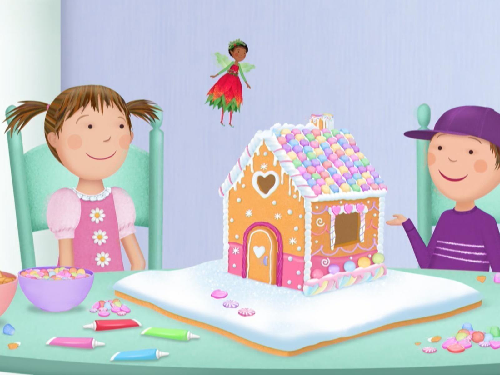 Pinkalicious & Peterrific, Gingerbread House